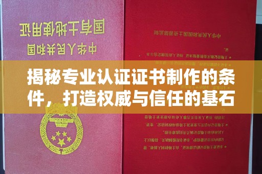 大兴安岭揭秘专业认证证书制作的条件，打造权威与信任的基石