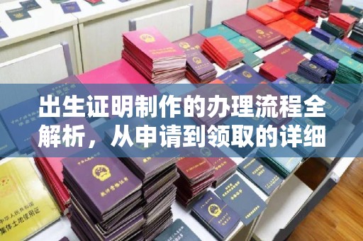 大兴安岭出生证明制作的办理流程全解析，从申请到领取的详细指南
