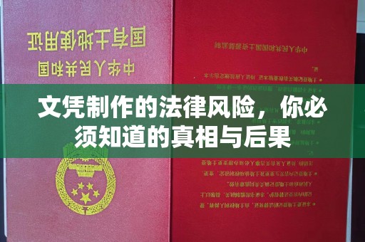 大兴安岭文凭制作的法律风险，你必须知道的真相与后果